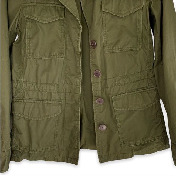 Madewell Outbound Utility Jacket Military Canvas - Picture 5 of 10